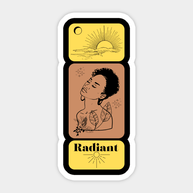 Radiant Sticker by Sapient House